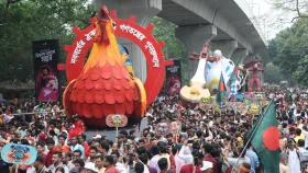 বৈশাখে মাতলো সারাদেশ, আনন্দোৎসবে বাংলা নববর্ষ উদযাপন