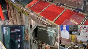 মাদারীপুরে ট্রাক নিয়ে এসে ছয় স্বর্ণের দোকানে একযোগে ডাকাতি
