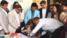দেশজুড়ে হাম-রুবেলা টিকাদান কর্মসূচি শুরু