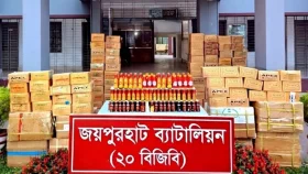 জয়পুরহাটে বিপুল পরিমাণ যৌন উত্তেজক সিরাপসহ আটক এক