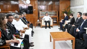 প্রধানমন্ত্রীর সঙ্গে জাপানের কৃষিমন্ত্রীর সৌজন্য সাক্ষাৎ