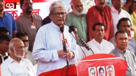 বাংলাদেশ ধ্বংসস্তূপ থেকে উঠে দাঁড়ানোর চেষ্টা করছে: মির্জা ফখরুল