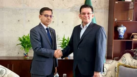 পররাষ্ট্রমন্ত্রীর সঙ্গে ভারতীয় হাইকমিশনারের বিদায়ী সাক্ষাৎ
