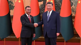 শি জিনপিংয়ের সঙ্গে প্রধানমন্ত্রী তারেক রহমানের সাক্ষাৎ