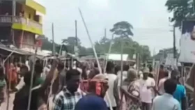 সরাইলে দুই গ্রামের বাসিন্দাদের মধ্যে তৃতীয় দফায় সংঘর্ষ, আহত ২০