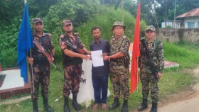 পতাকা বৈঠক করে বিশেষ চাহিদাসম্পন্ন বাংলাদেশি যুবককে ফিরিয়ে আনলো বিজিবি