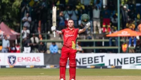 কারানের সেঞ্চুরিতে বাংলাদেশকে বড় লক্ষ্য দিলো জিম্বাবুয়ে