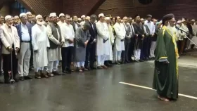 সাবেক স্পিকার ব্যারিস্টার জমির উদ্দিন সরকারের দ্বিতীয় জানাজা সম্পন্ন