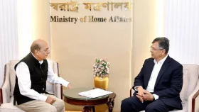 স্বরাষ্ট্রমন্ত্রীর সঙ্গে ভারতীয় হাইকমিশনারের সৌজন্য সাক্ষাৎ