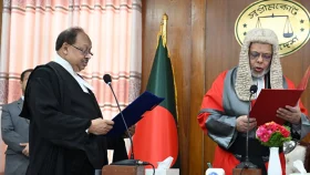 শপথ নিলেন আপিল বিভাগের নবনিযুক্ত বিচারপতি হাবিবুল গনি