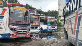 জামালপুরে বাস ধর্মঘট প্রত্যাহার, বাস চলাচল শুরু