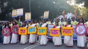 উৎসাহ-উদ্দীপনায় শ্রী কৃষ্ণের জন্মতিথি জন্মাষ্টমী উদযাপিত