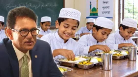 দেশের সব মাদ্রাসায় চালু হচ্ছে মিড-ডে মিল