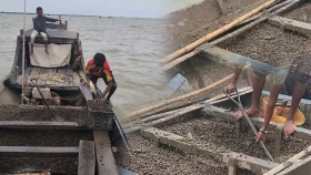 হাঁসের খামারের জোগানে হাওর উজাড়, হুমকিতে ডিঙ্গাপোতা হাওর