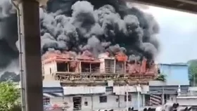 মহাখালীর আগুন ২০ মিনিটে নিয়ন্ত্রণ, হতাহত নেই
