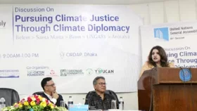 জাতিসংঘে জলবায়ু পরিবর্তন ইস্যুতে কথা বলবেন প্রধানমন্ত্রী: শামা ওবায়েদ