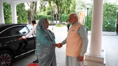  দ্বিপাক্ষিক বৈঠকে শেখ হাসিনা-নরেন্দ্র মোদি
