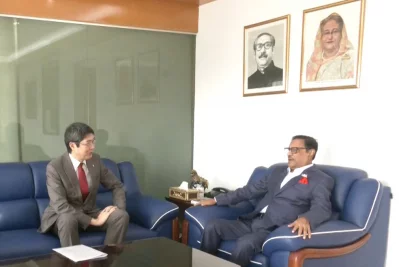 নির্বাচনের প্রস্তুতি জাপানের রাষ্ট্রদূতকে জানালেন কাদের