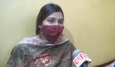 বড় মনিরের বিরুদ্ধে দায়ের করা ধর্ষণ মামলার বাদি এশা। ইমেজ- একাত্তর। 