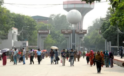 ঢাকা রপ্তানি প্রক্রিয়াকরণ অঞ্চল। ফাইল ইমেজ।