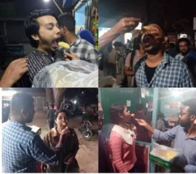 যৌন নিপীড়নের দায়ে মাহমুদুর রহমান জনিকে স্থায়ীভাবে বরখাস্ত করোয় বিশ্ববিদ্যালয় ক্যাম্পাসে মিষ্টি বিতরণ। 