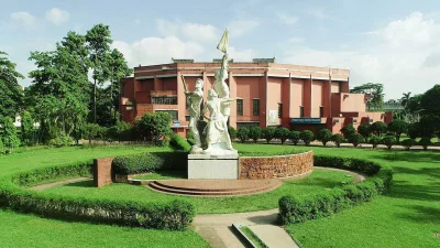 বাংলাদেশ কৃষি বিশ্ববিদ্যালয়।