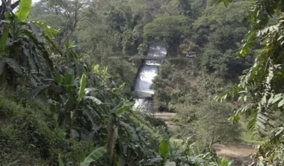 ভারতে ডুম্বুর বাঁধ। 