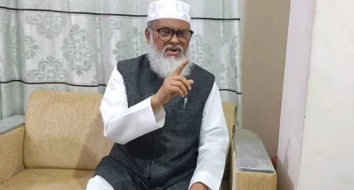 অন্তরবর্তী সরকারের ধর্ম উপদেষ্টা অধ্যাপক ড. আ ফ ম খালিদ হোসেন। 