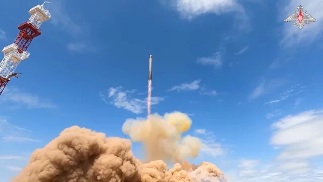 Sarmat nuclear missile