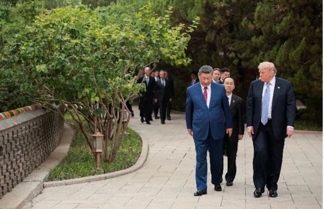 Trump and Xi Jinping 8