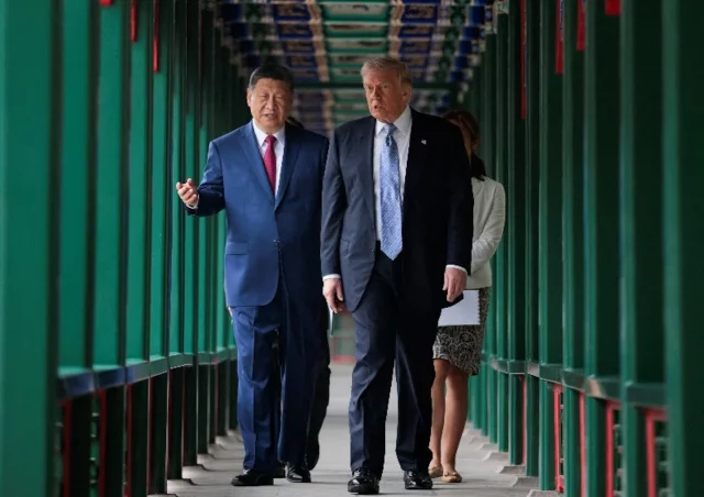 Trump and Xi Jinping 2