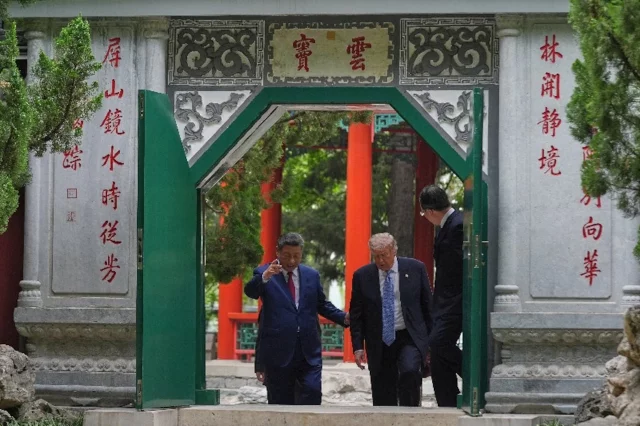 Trump and Xi Jinping 5