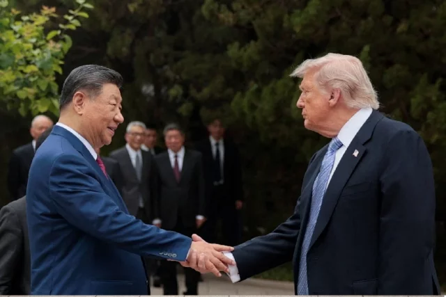 Trump and Xi Jinping 1