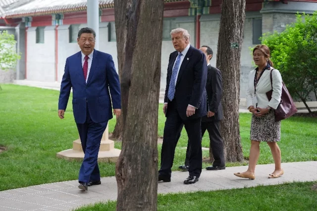 Trump and Xi Jinping 6
